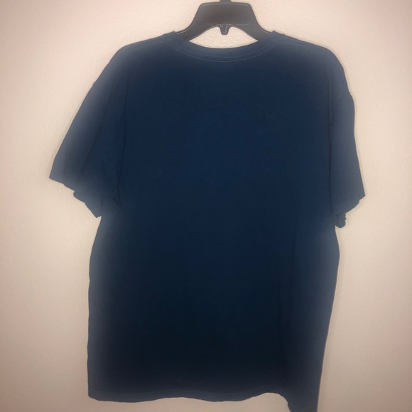 🇺🇸 VANS Navy Blue Short Sleeve T-Shirt, Size Large - Picture 2 of 3